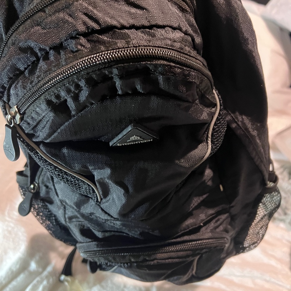 Versatile Black Backpack for Men